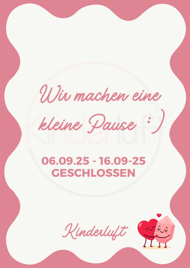 Urlaub Kinderluft Flyer September